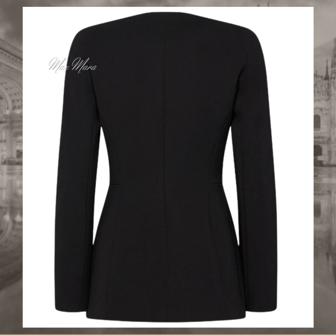 ☆Max Mara☆ ノーカラージャケットGirone・スーツ上下セット