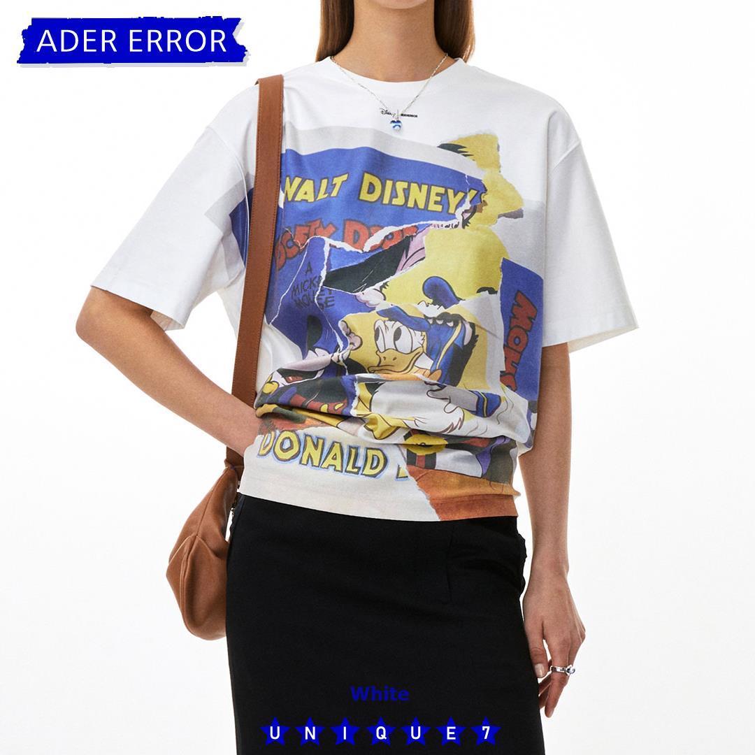 【ADER ERROR】 Mickey & Donald t-shirt 01