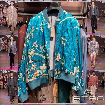ブルー（青）系 M ETRO(エトロ) ブルゾン(メンズ) - 海外通販のBUYMA