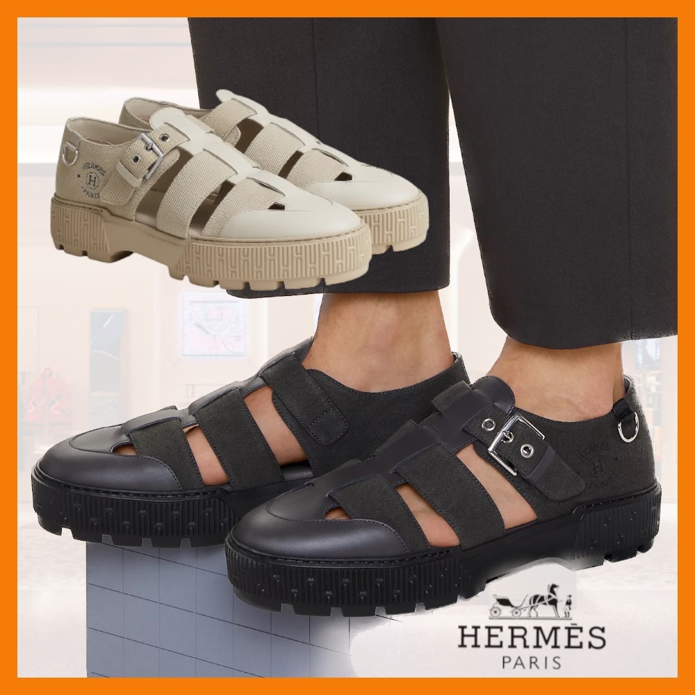 【独特のデザインがクール★】HERMES★サンダル 《イテム》