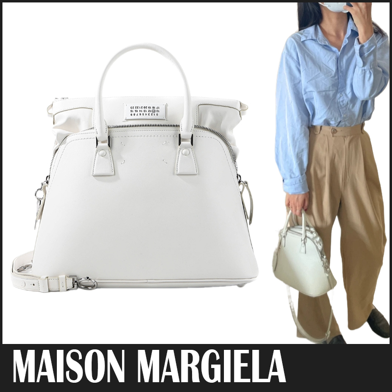 送料関税込☆MAISON MARGIELA 5AC ミディアム ショルダーバッグ