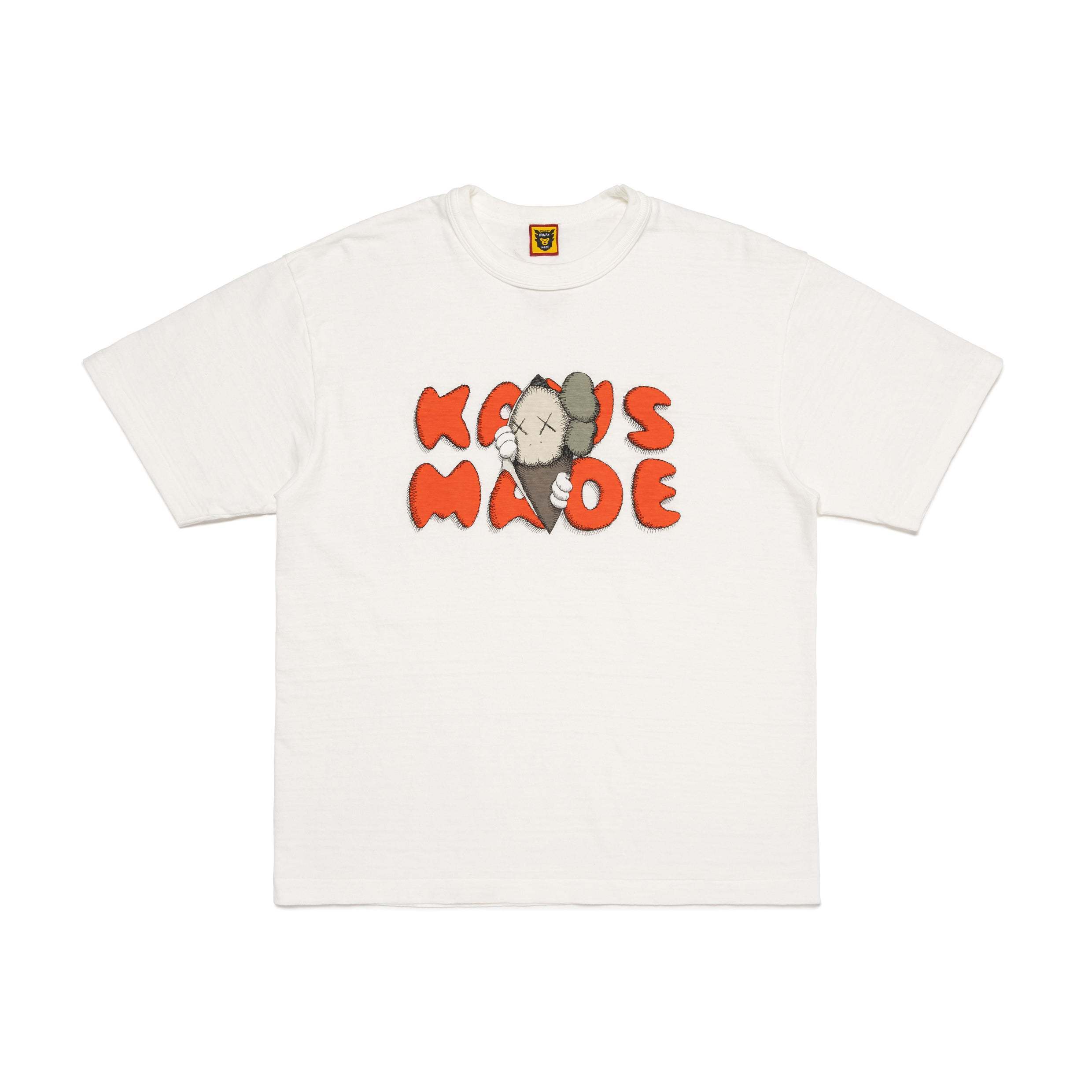 《注目のコラボ》【HUMAN MADE】 KAWS製グラフィックTシャツ #1