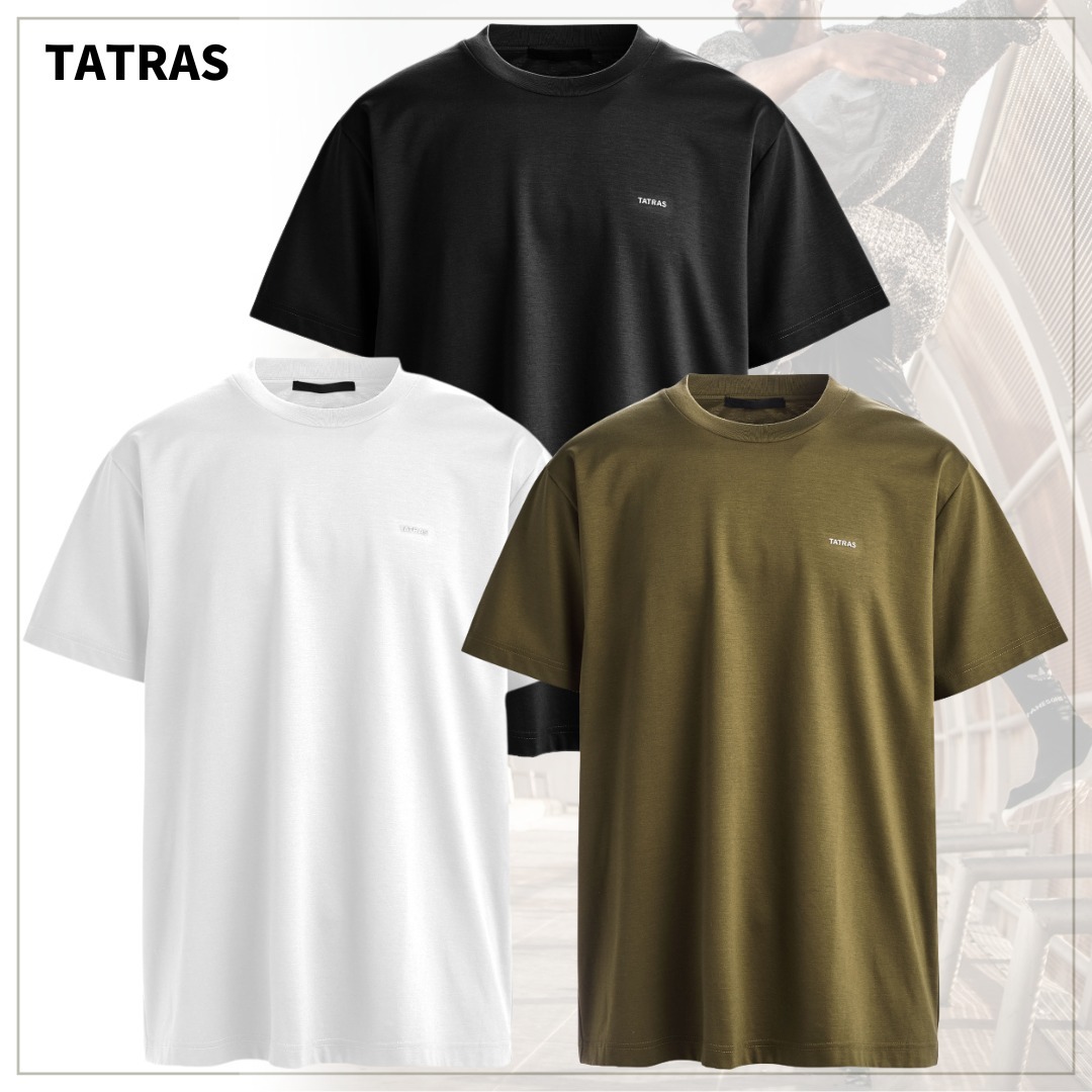 華やぎアイテム【TATRAS】SELO リラックスサイズ Tシャツ
