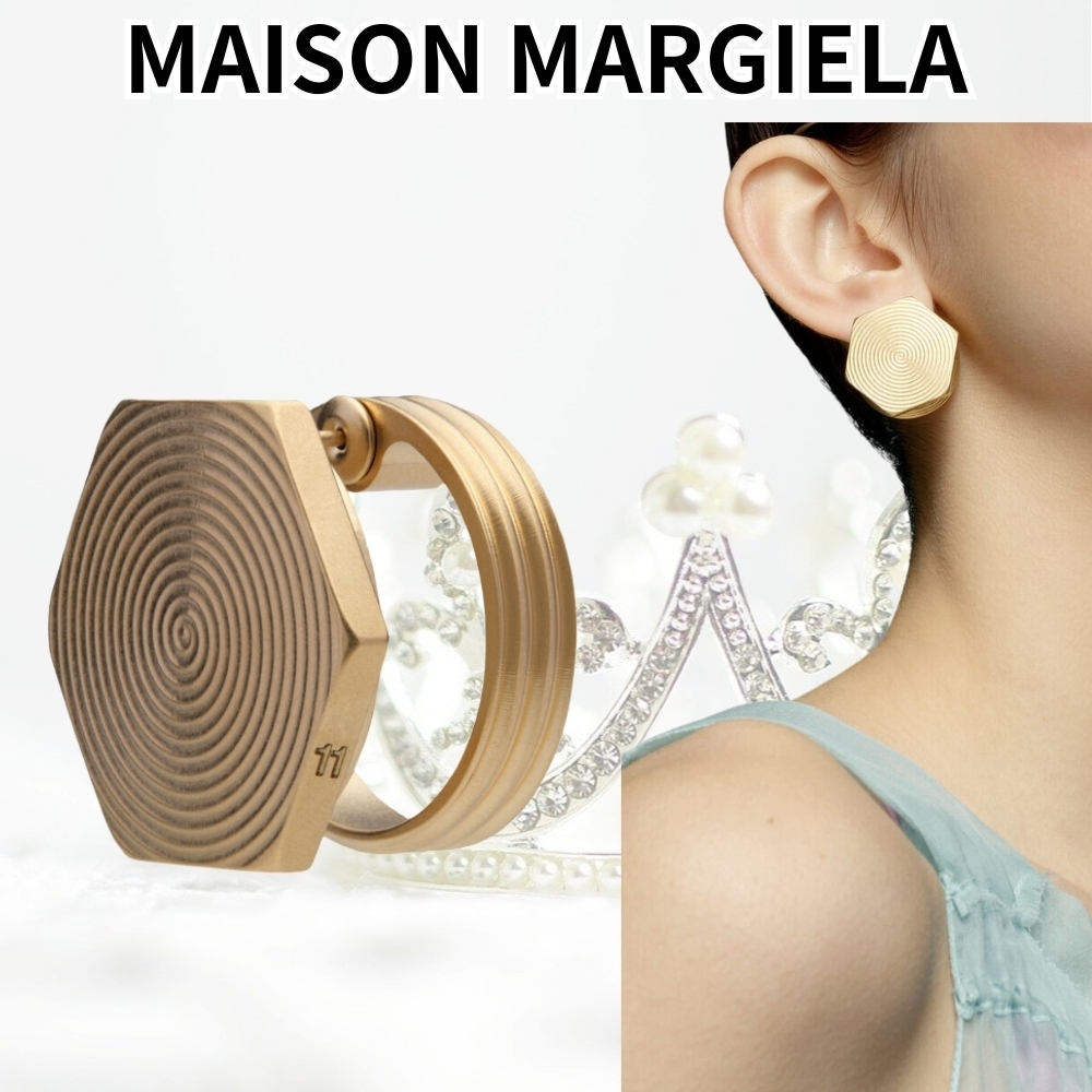 Maison Margiela*気品溢れる*ボールド＆ナットヘキサゴンピアス