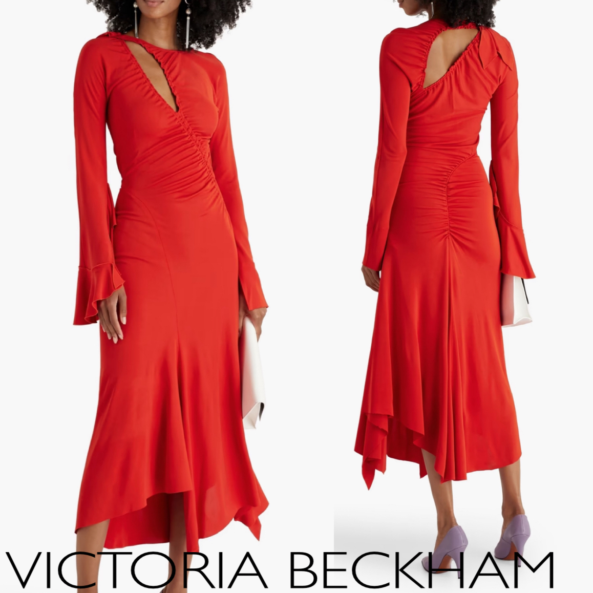 カットアウト★アシンメトリー★ワンピース★ VICTORIA BECKHAM