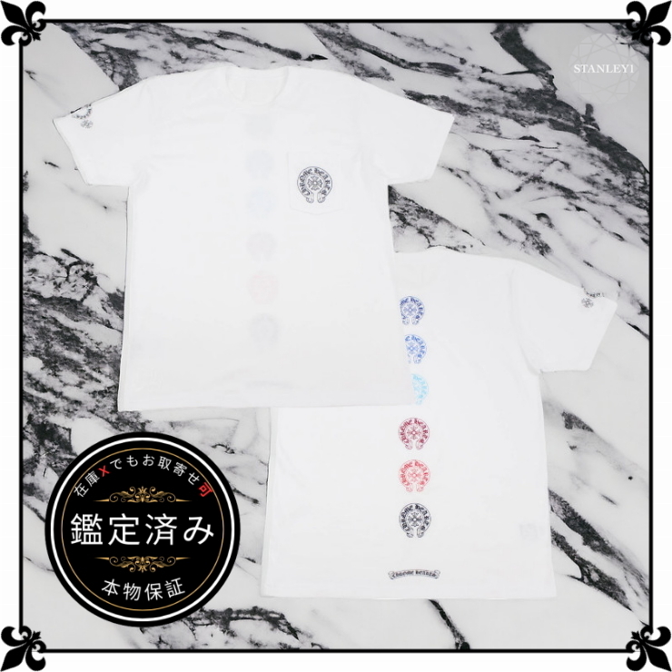 【CHROME HEARTS】Multi Color Horse Shoe Tシャツ