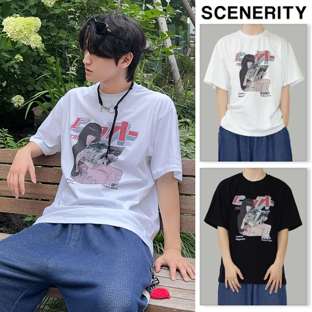 【SCENERITY】Rococo short sleeve t-shirt