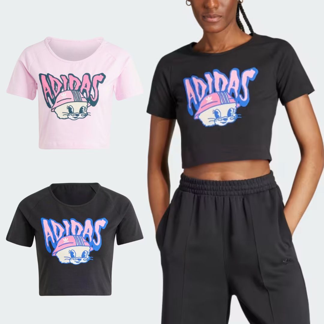 Tシャツ・カットソー ADIDAS GRAPHIC BABY Tee 4UK125