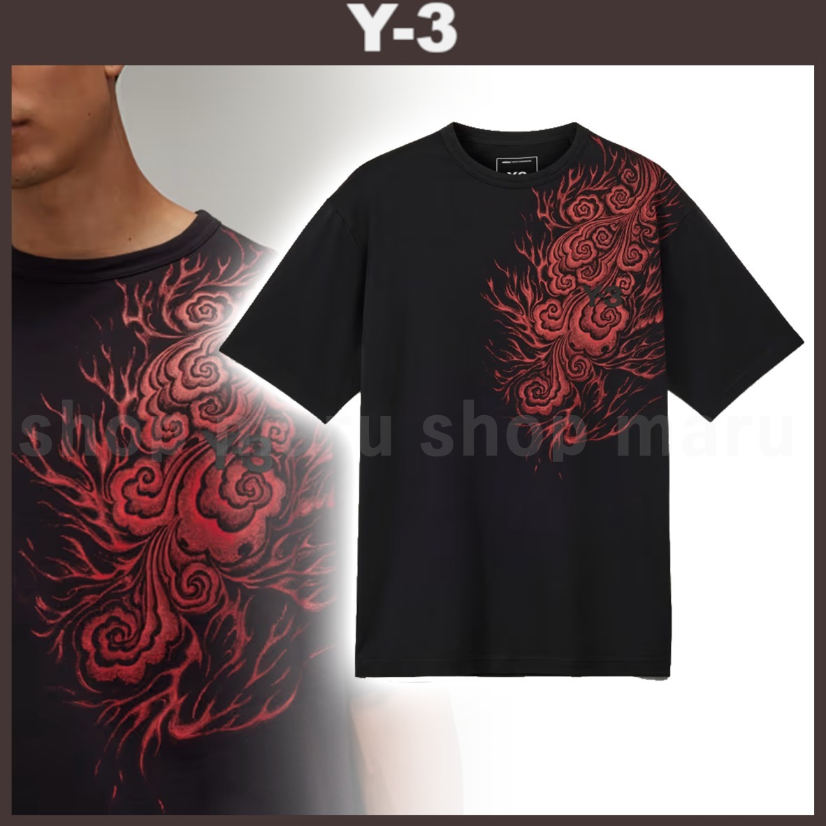 Y-3◆完売必至◆JFA 半袖Tシャツ◆ブラック