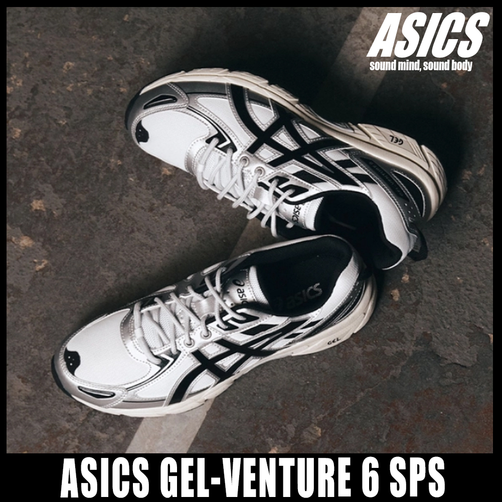 ◆正規品◆ASICS GEL-VENTURE 6 SPS WHITE BLACK◆関税/送料込◆