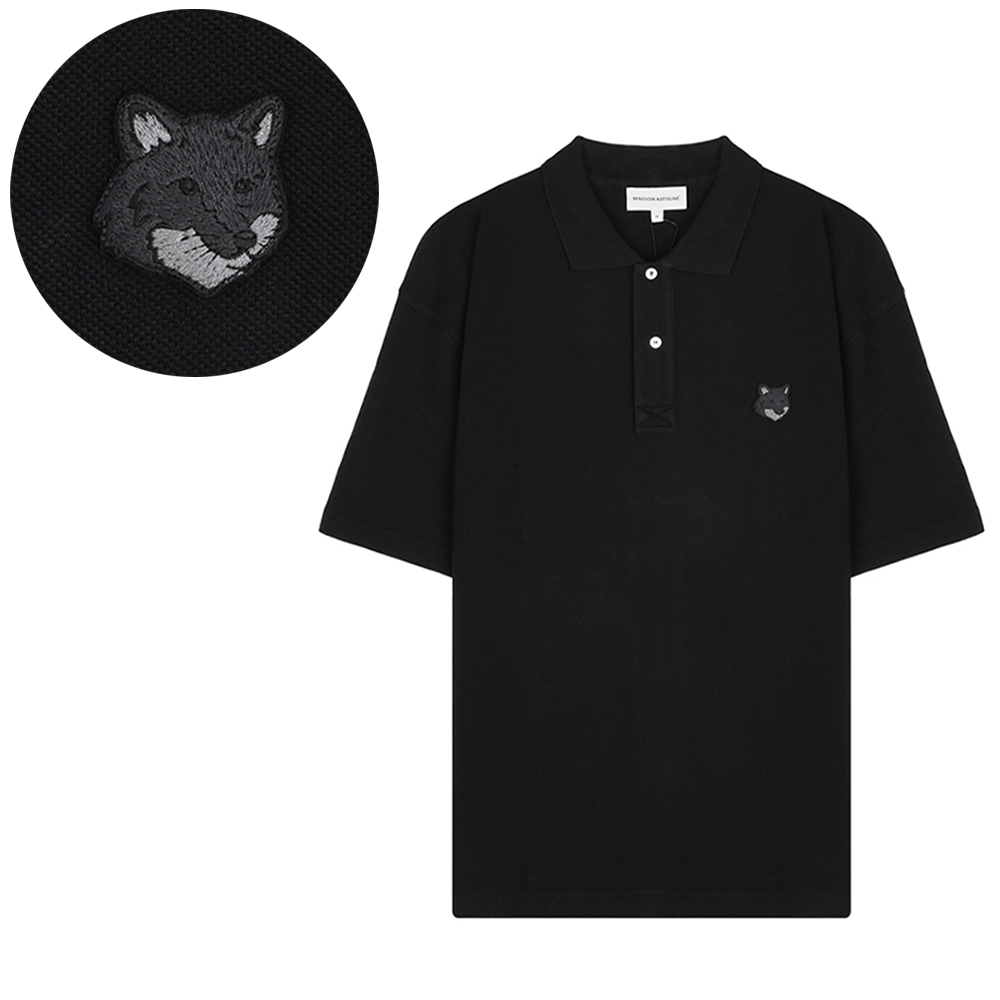 MAISON KITSUNE ボールド フォック オーバーサイズ ポロ