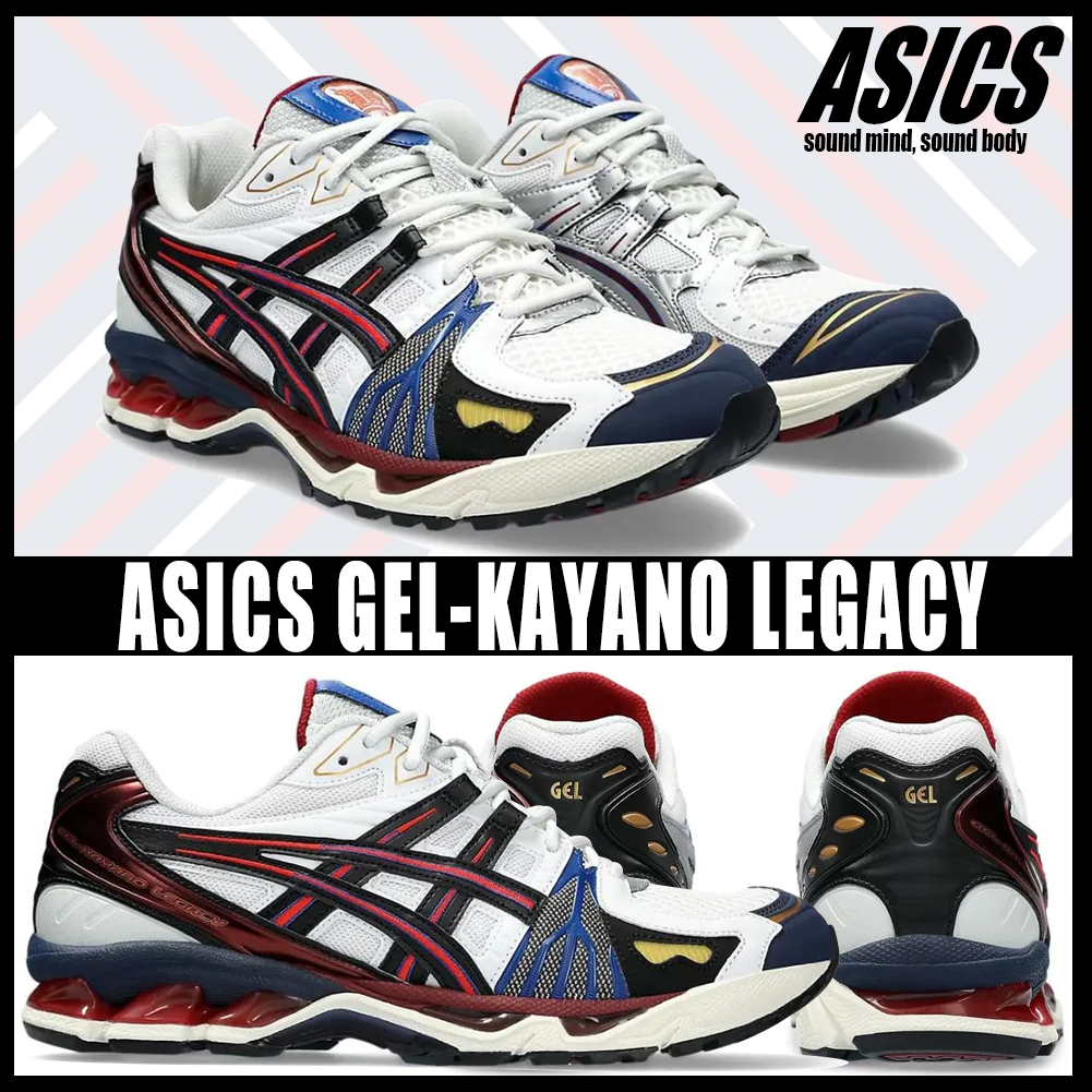 ◆正規品◆ASICS GEL KAYANO LEGACY WHITE BLACK◆関税/送料込◆
