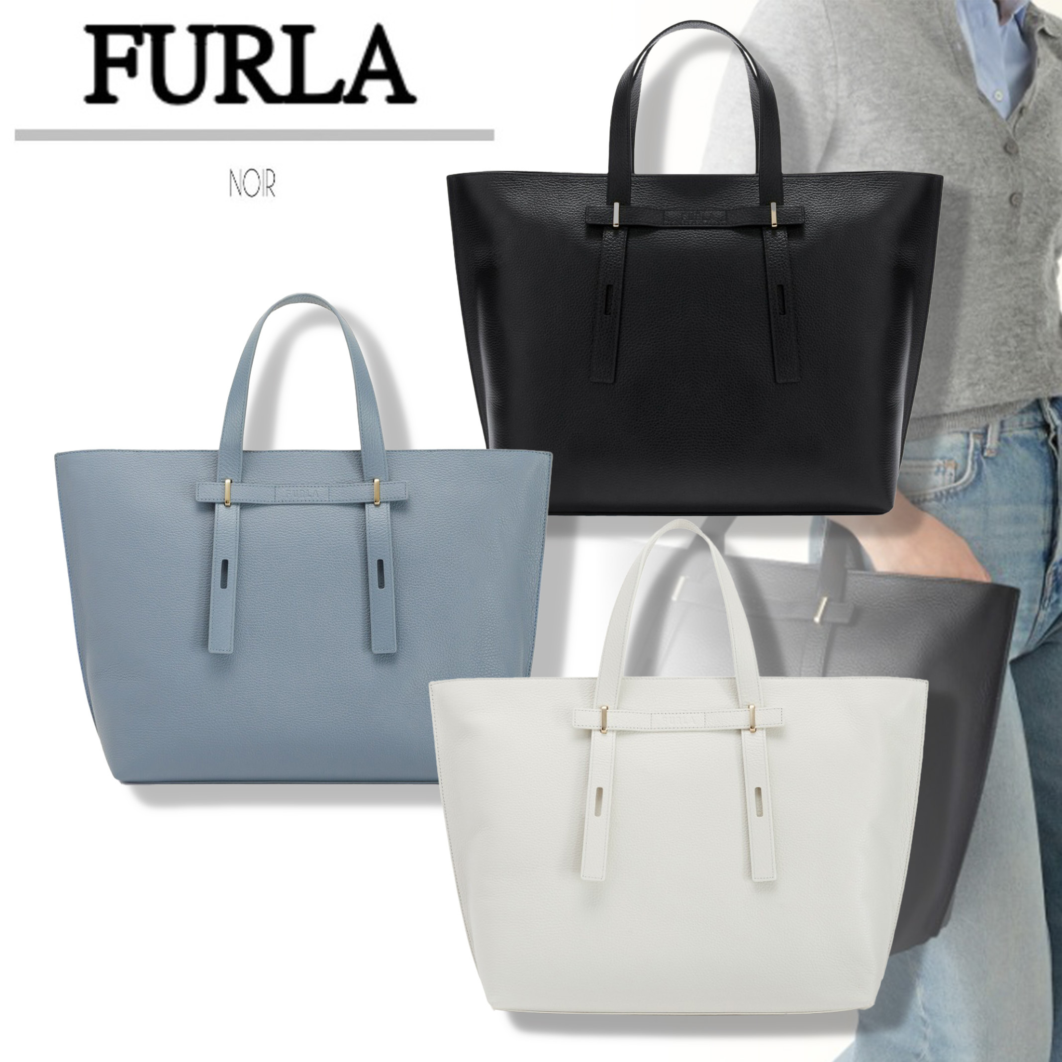 国内即発 【FURLA】Furla Giove トートバッグ L