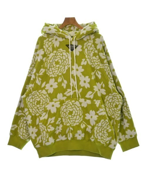 PRADA プラダ パーカー 緑x白(花柄) M 4103724Y0061