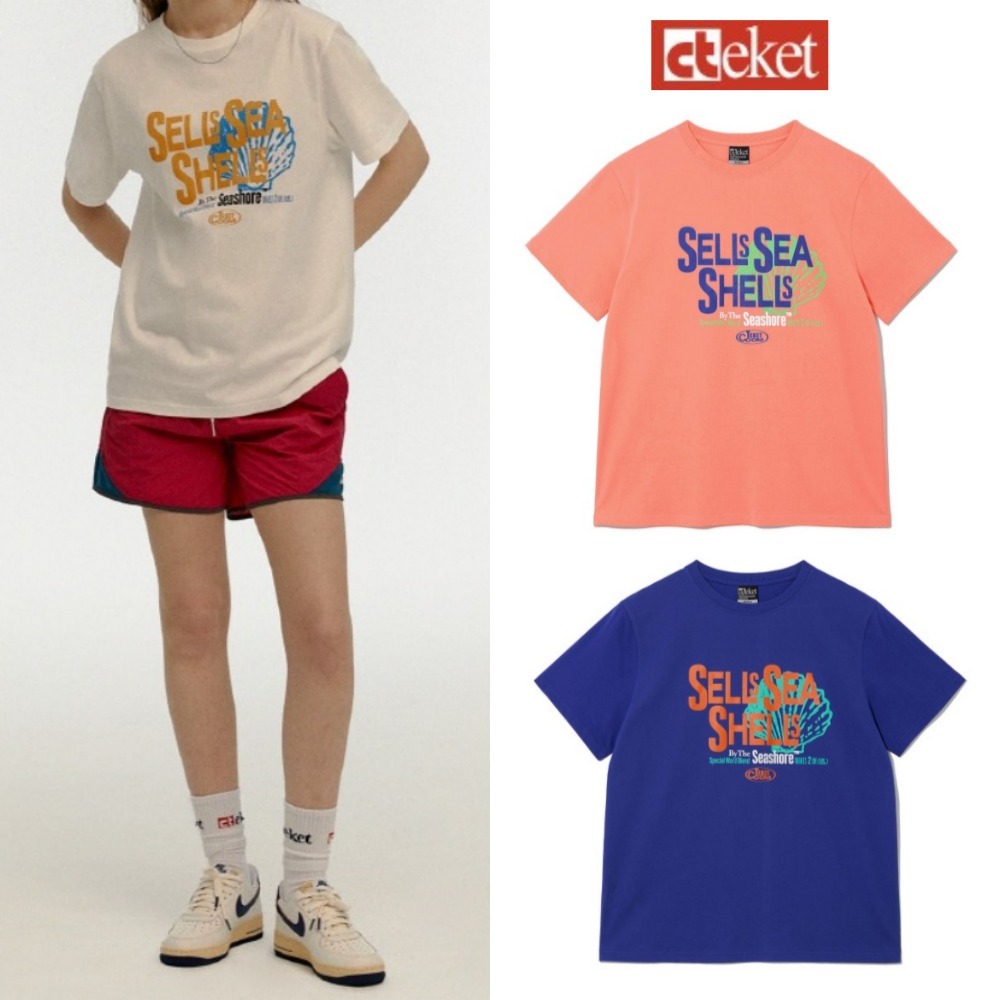 Tシャツ・カットソー [Teket] Sea Unisex T-shirts