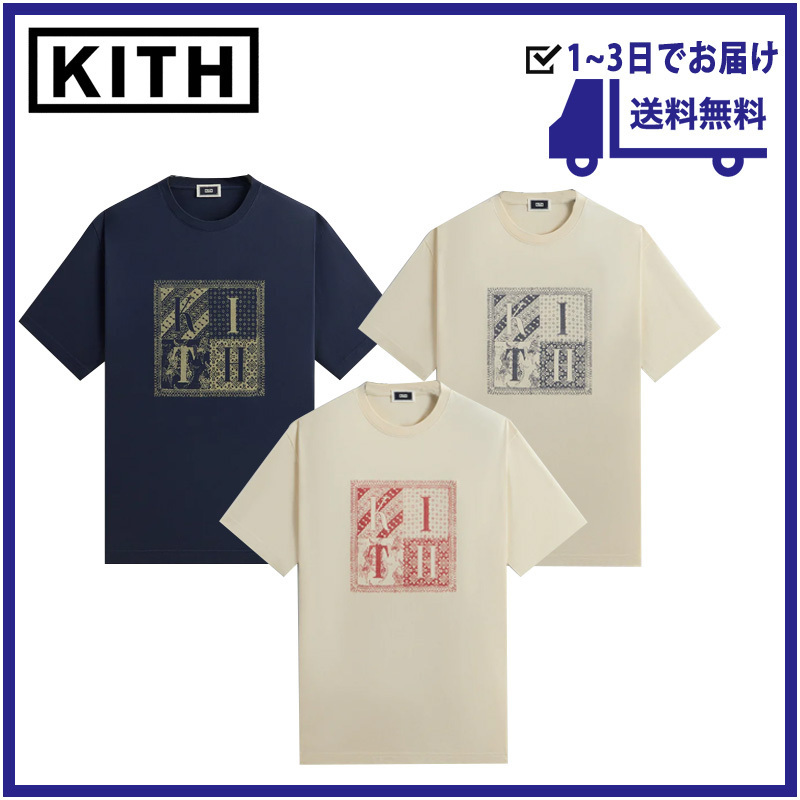 即 Kith キス バティック ブロックプリント ヴィンテージ T