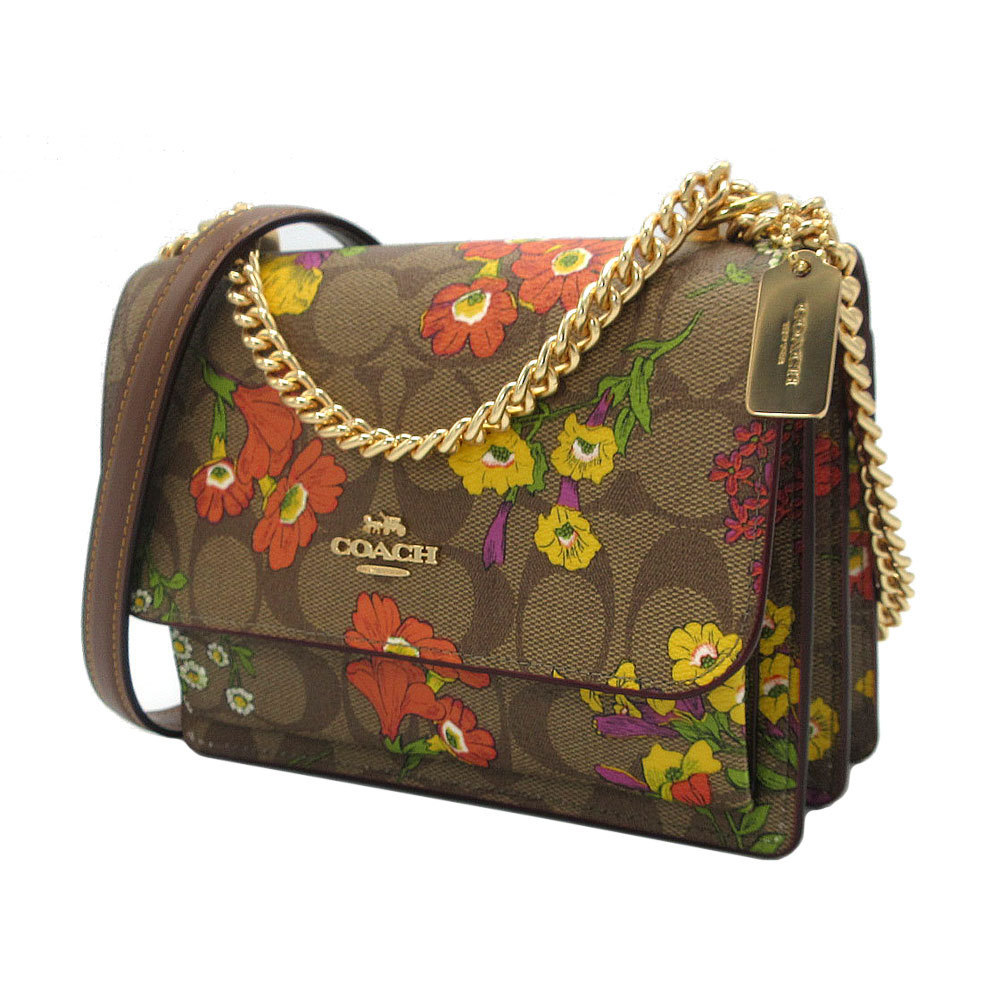 国内即発 COACH フローラル ミニ クレア クロスボディ CR170