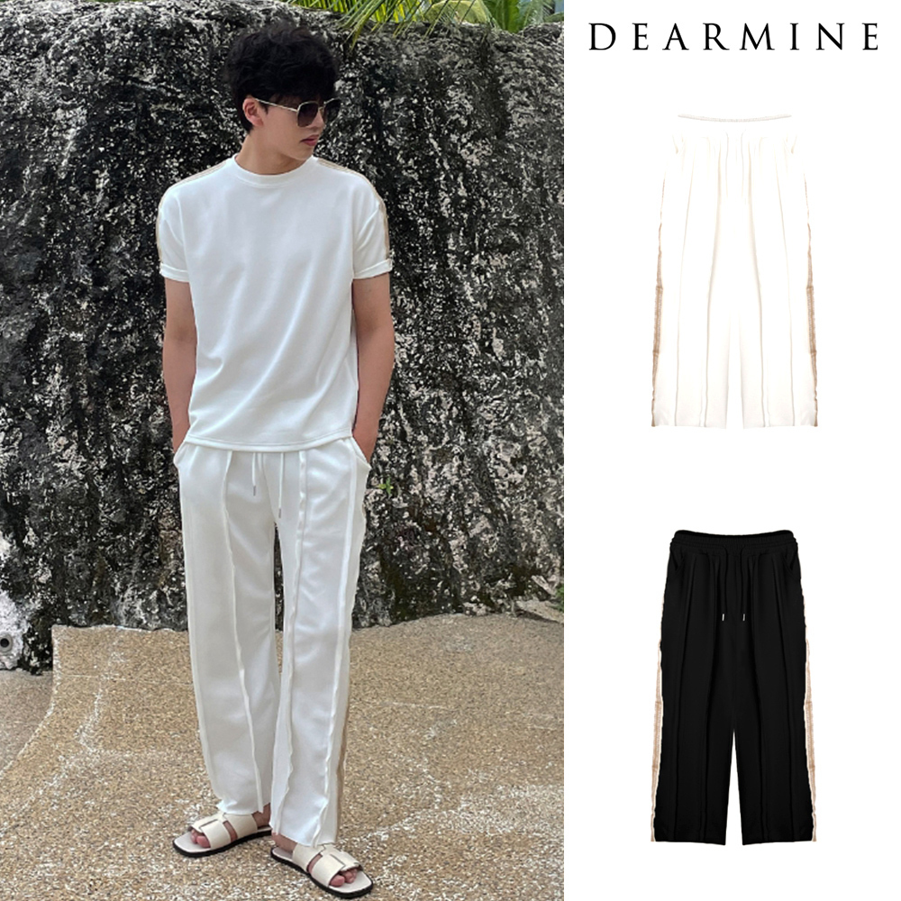 【DEARMINE】Max Taping Track Pants