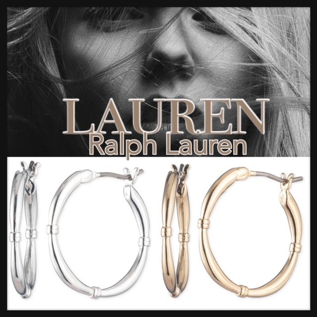 NEW☆Ralph Lauren☆フープ/ピアス ピアス