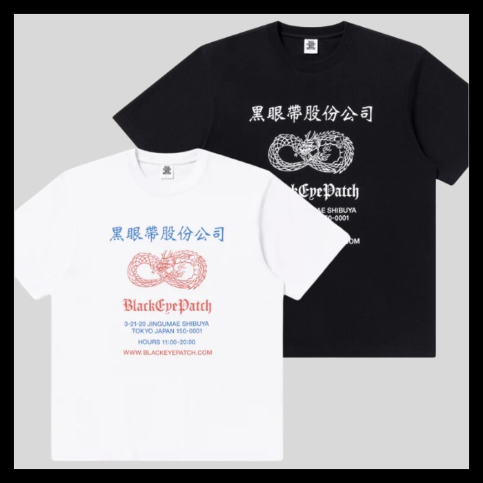 《ブラックアイパッチ》CHINATOWN STORE TEE