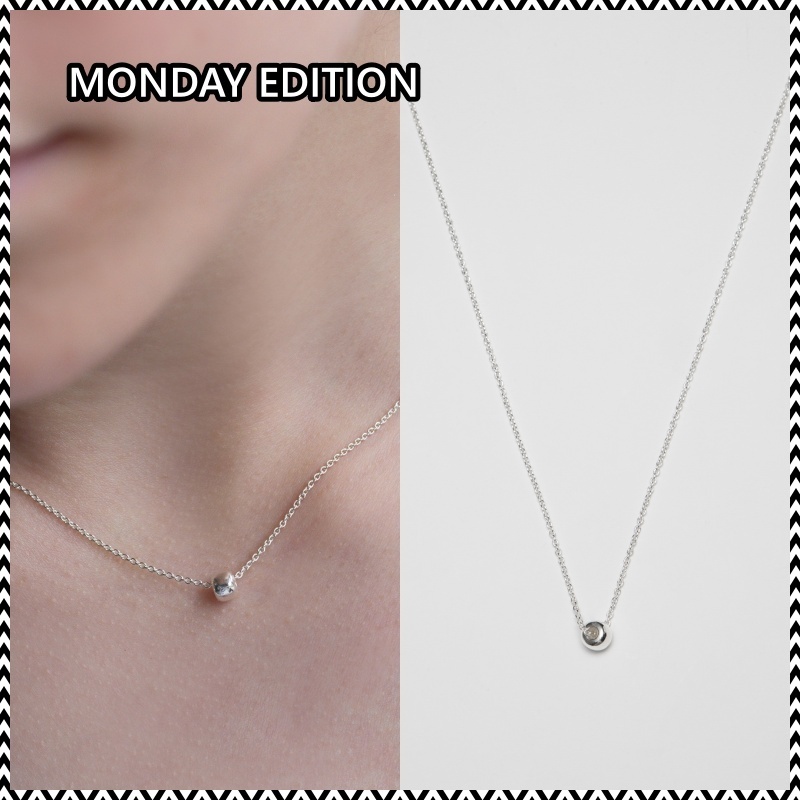 《MONDAY EDITION》 OVAL PENDANT NECKLACE