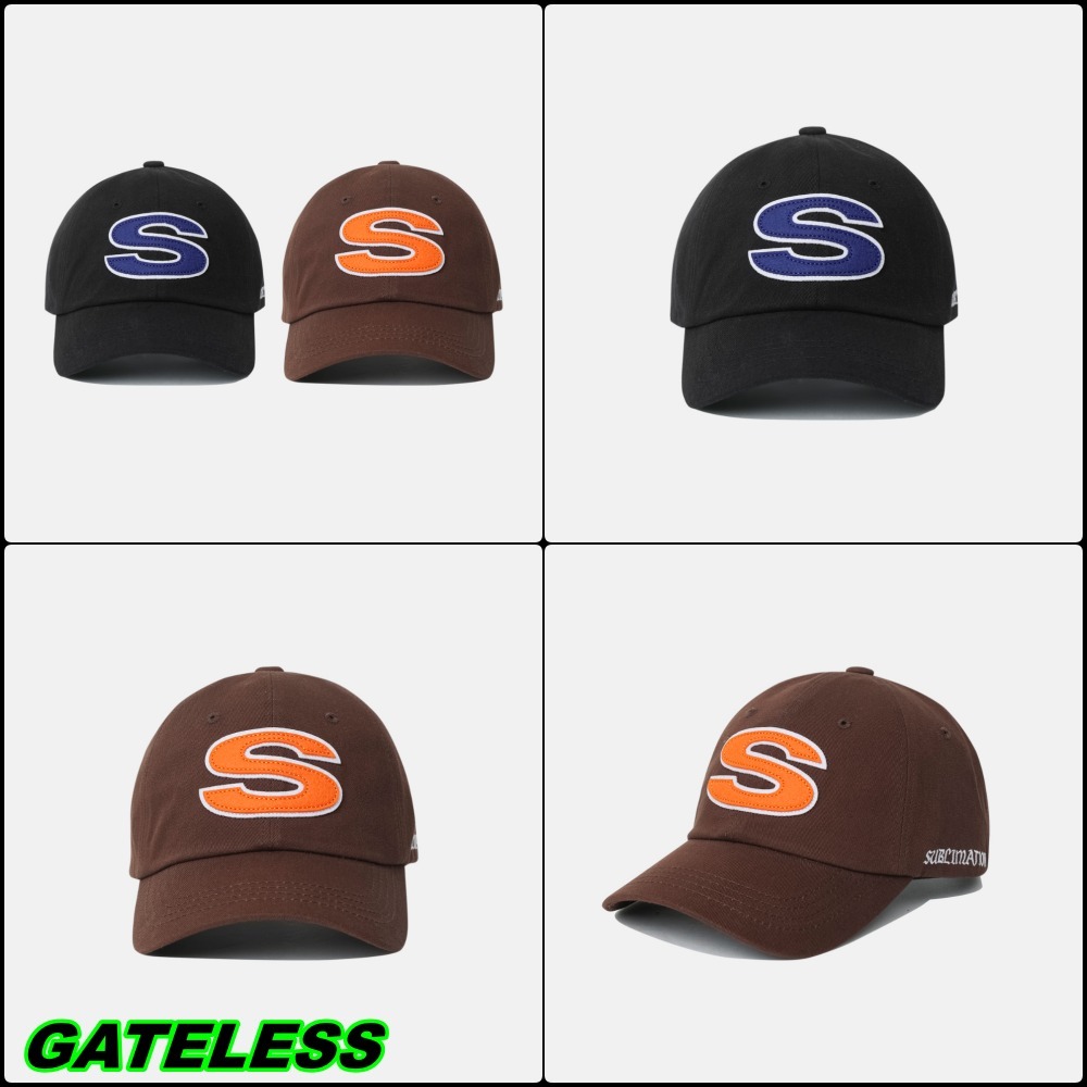 【GATELESS】S-LOGO BALL CAP