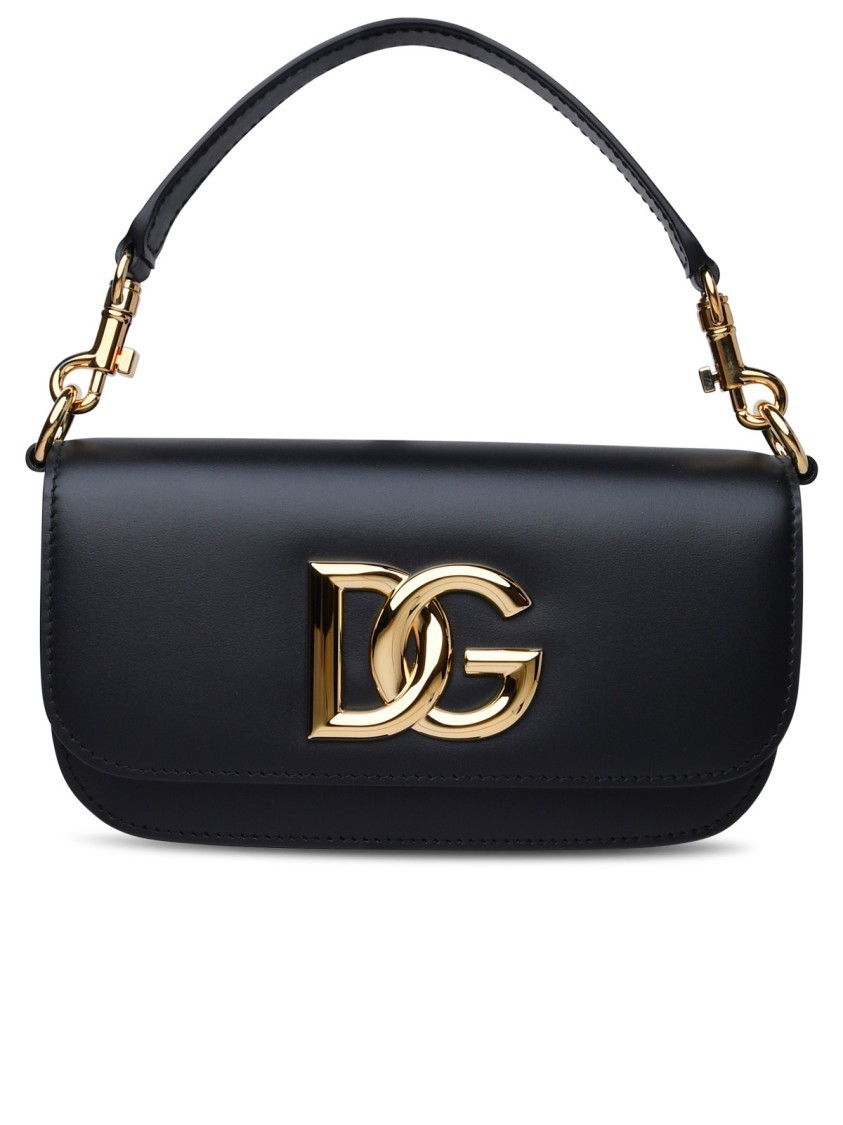 ショルダーバッグ・ポシェット Dolce & Gabbana Black Leather Bag