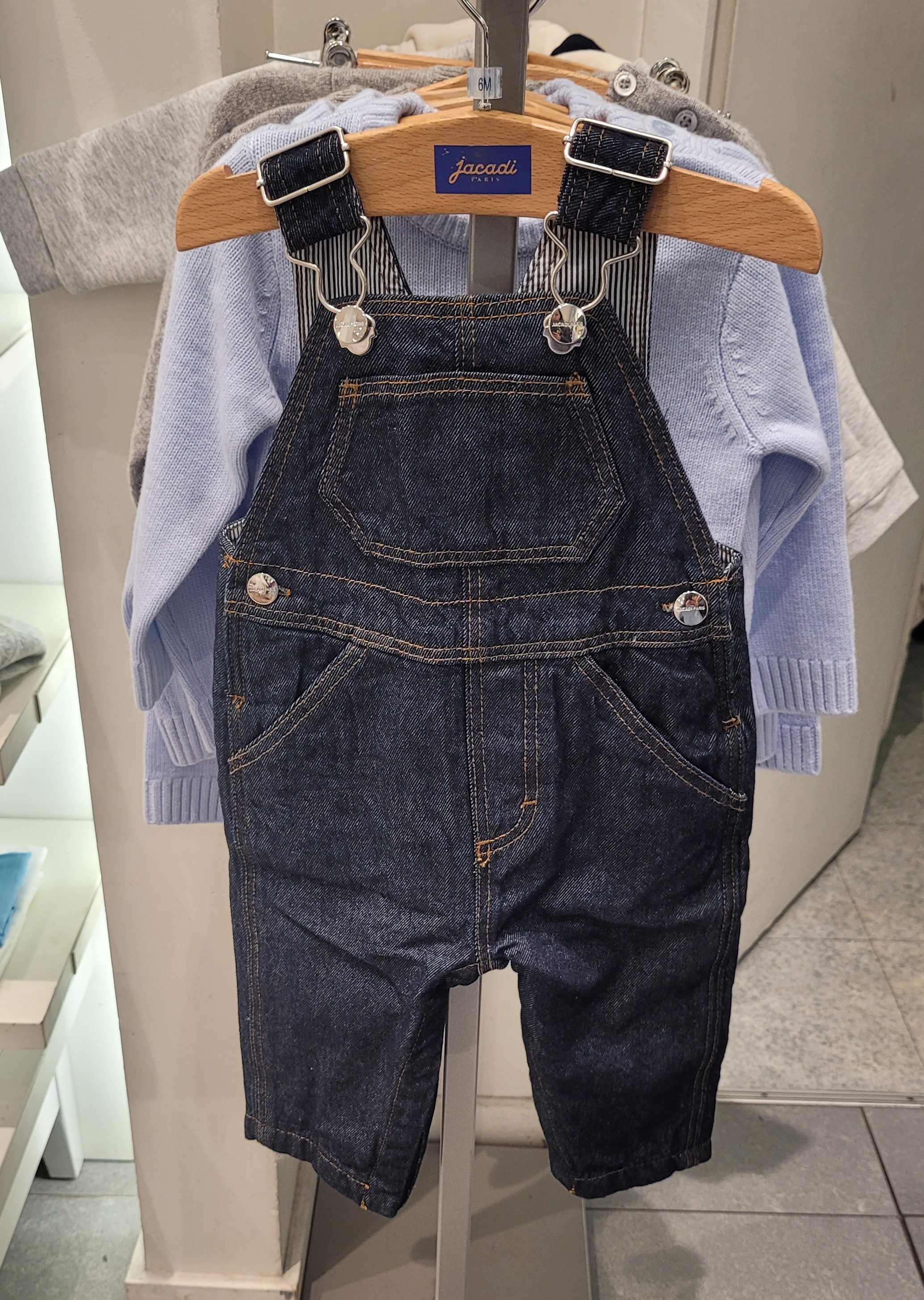 JACADI サロペット 6M〜12M