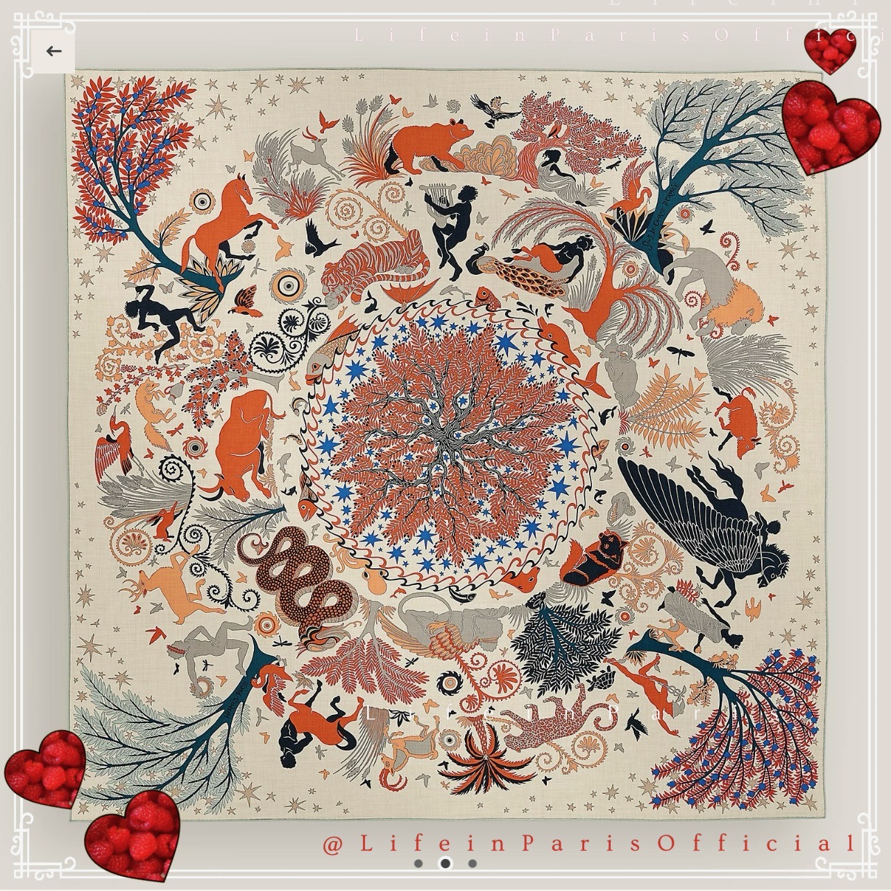エルメス カシシル Sous le Charme オルフェス 新作