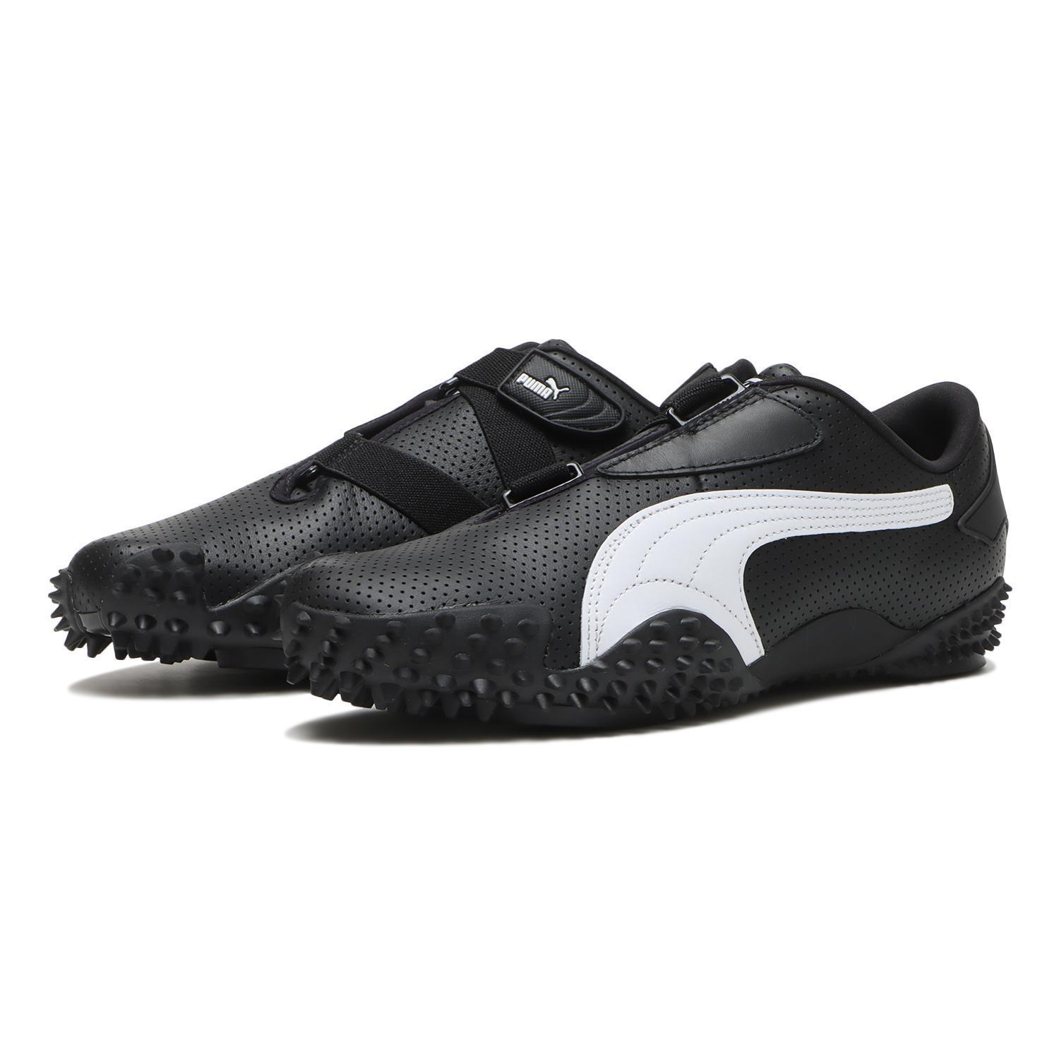 国内配送 PUMA MOSTRO PERF BLACK/WHITE