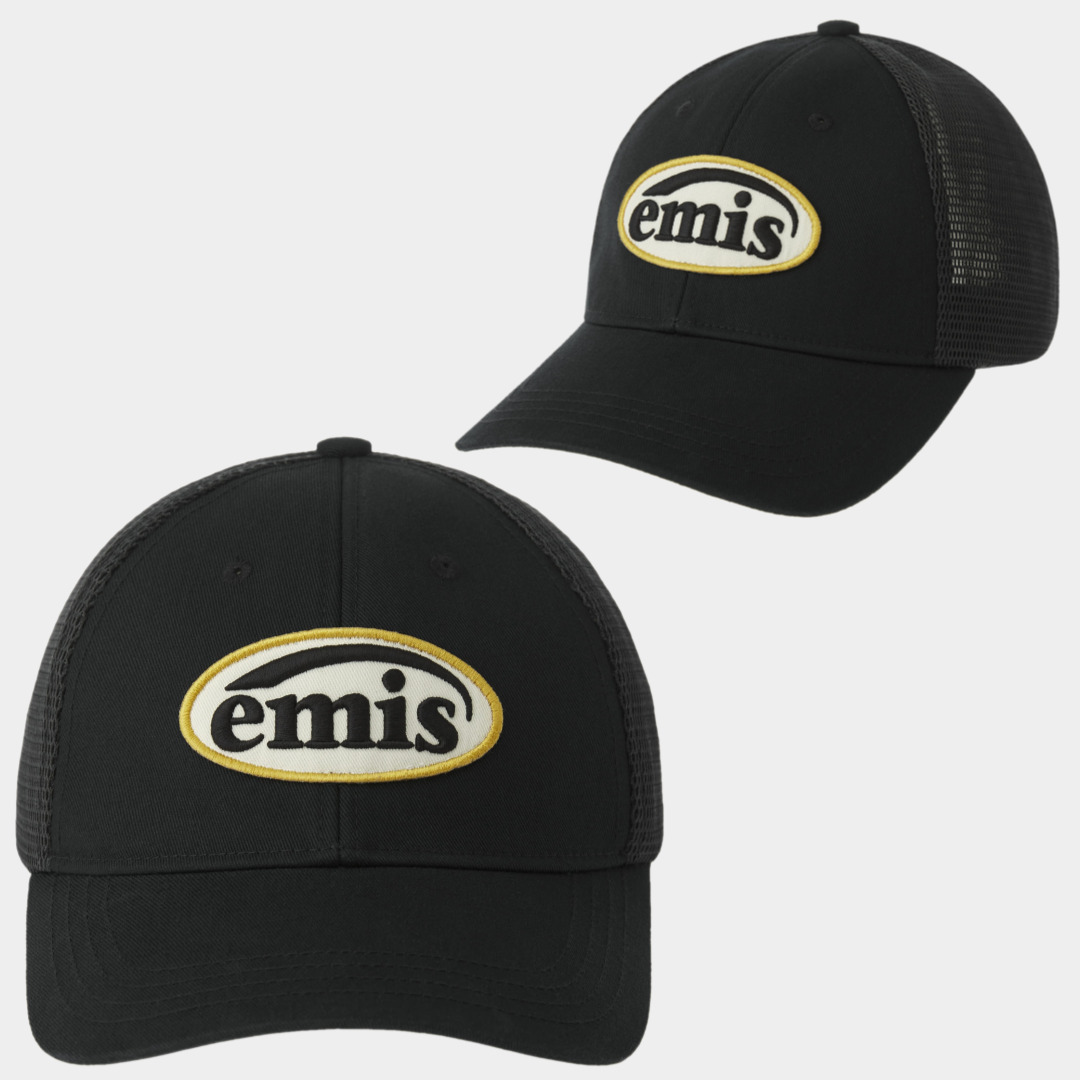 キャップ EMIS WAPPEN MESH BALL CAPNAVY m1037_1334863 WAPPEN MESH BALL CAP-GREEN - EMIS