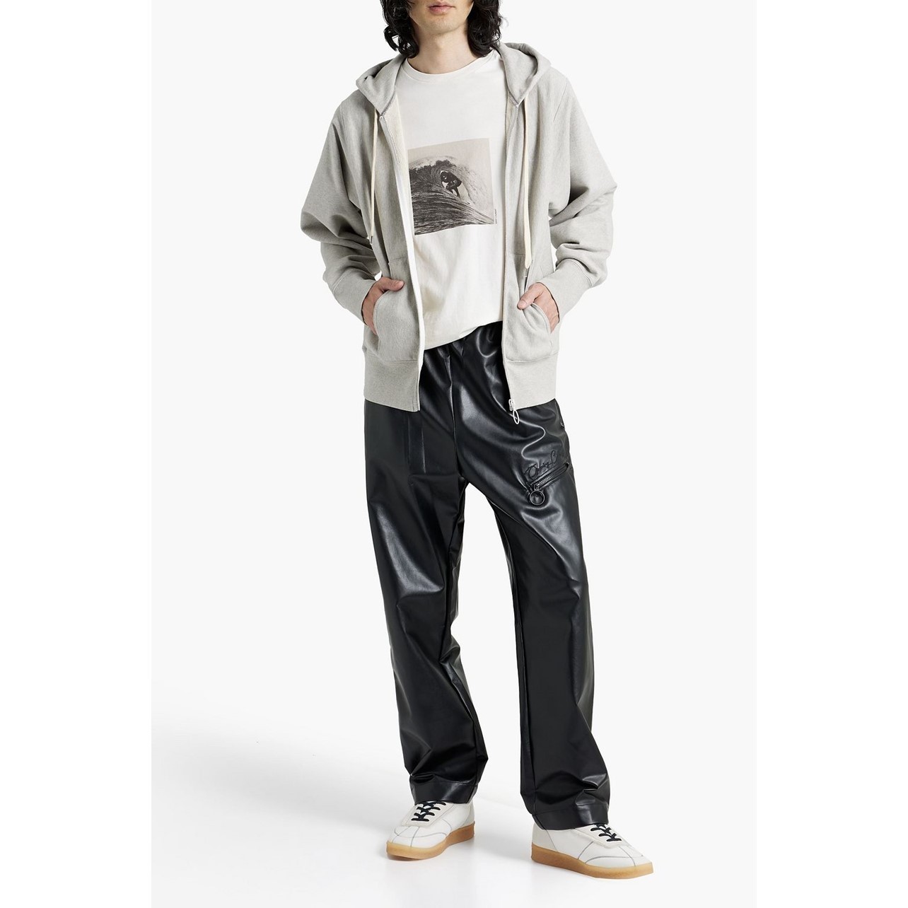 MAISON MARGIELA コットンジャージー Tシャツ プリント 関税込
