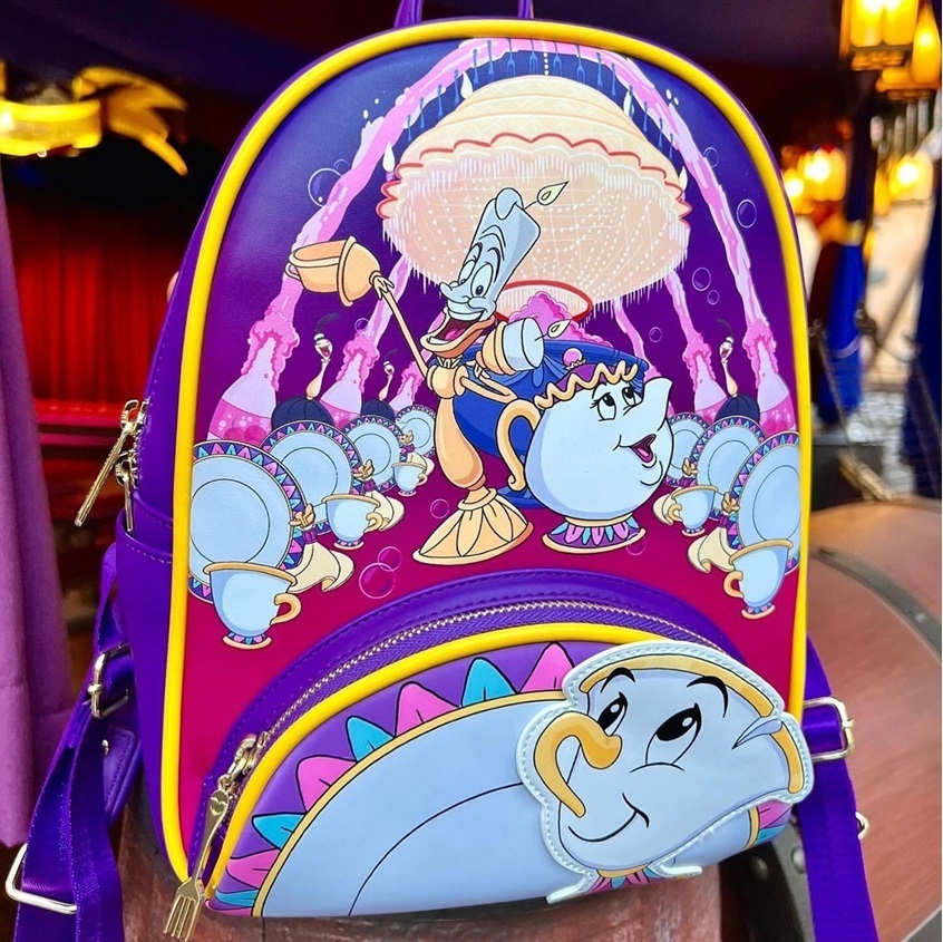 ★Loungefly★Disney 美女と野獣 Be Our Guest♪リュック
