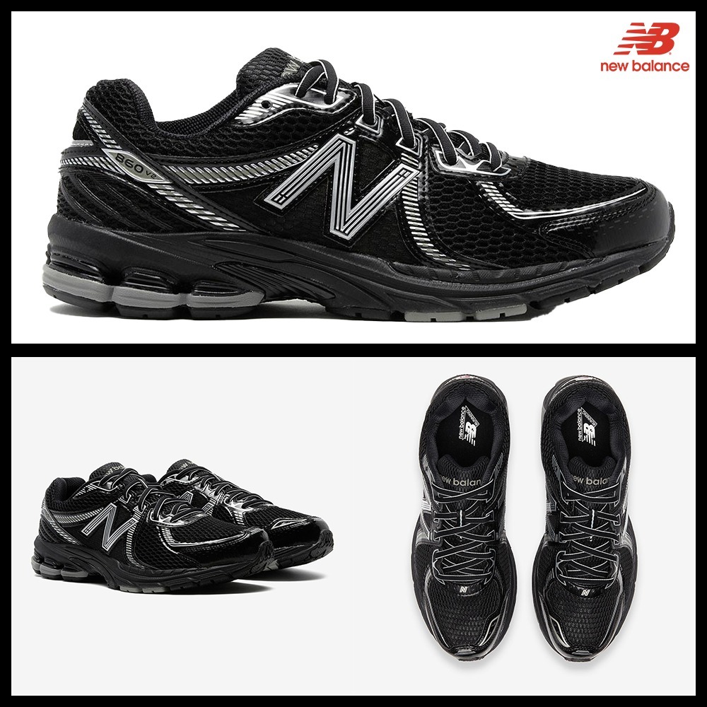 ★NEW BALANCE★860v2 Black Grey★男女共用★