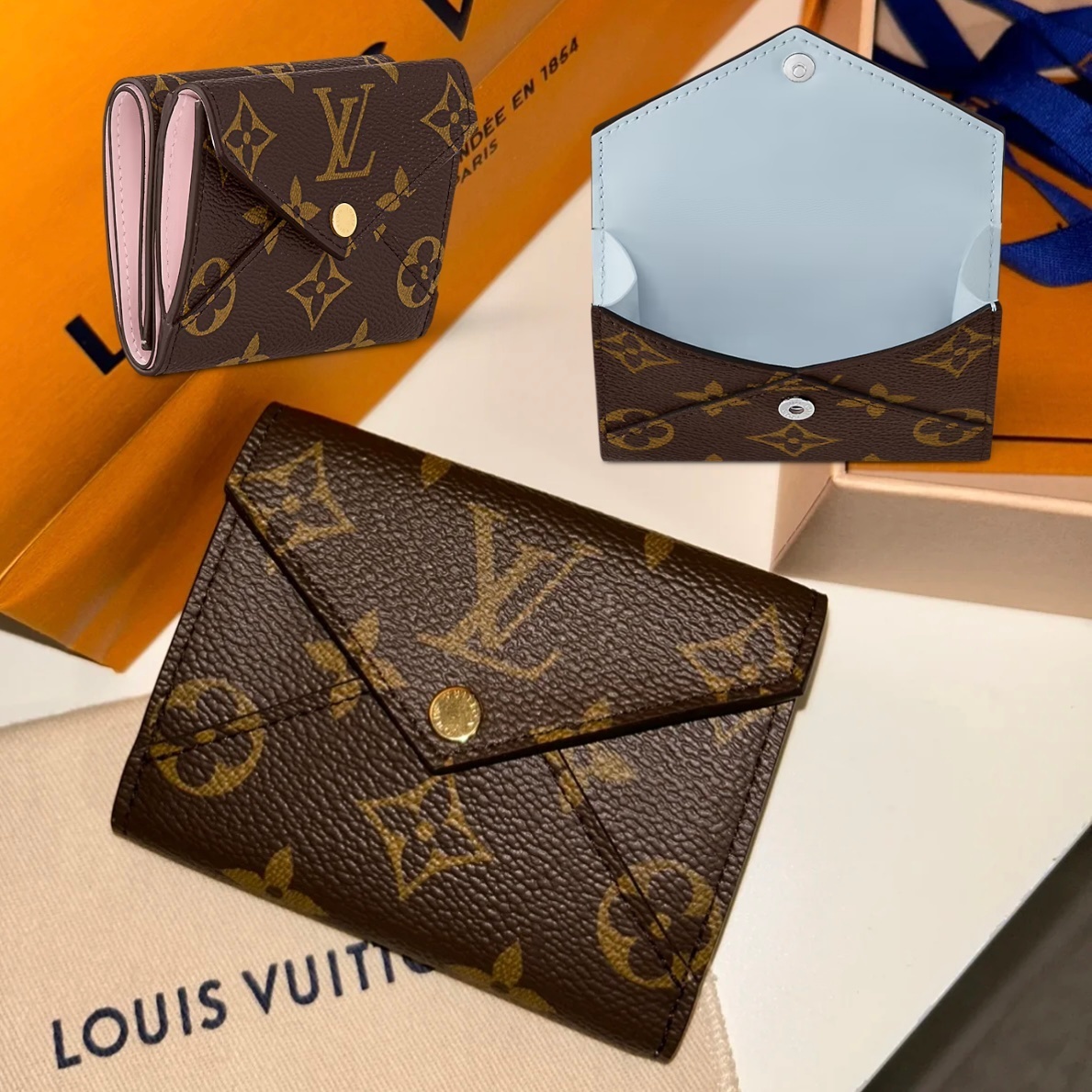 【クラシカルでフェミニン♪】ルイヴィトン 折りたたみ財布
