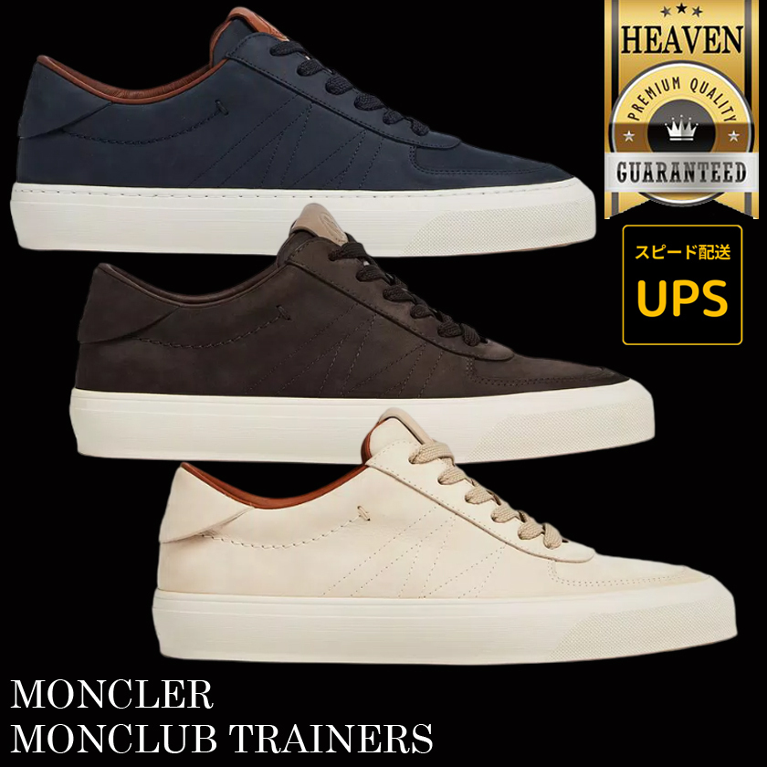6万取引突破★UPS速達便！【MONCLER★24AW】MONCLUBスニーカー
