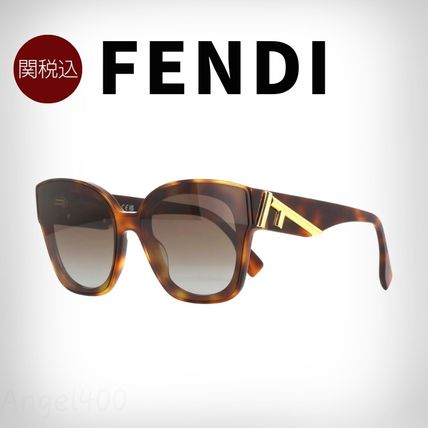 激安 ブラウン（茶色）系 サングラス(メンズ FENDI(フェンディ) 小物