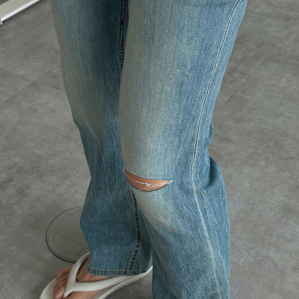 デニム・ジーパン +5cm Patent Jade Cooling Bootcut Denim (308) 5cm Patent Jade Cooling Bootcut Denim (308)