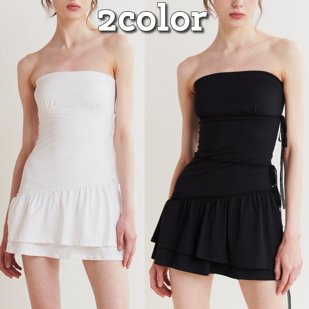 PAIN OR PLEASURE★韓国★人気★BELLA TUBE DRESS 2色