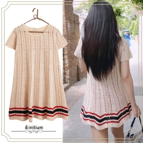 【BODE】BLACKPINKジェニー着用 Duxbury Crochet Dress