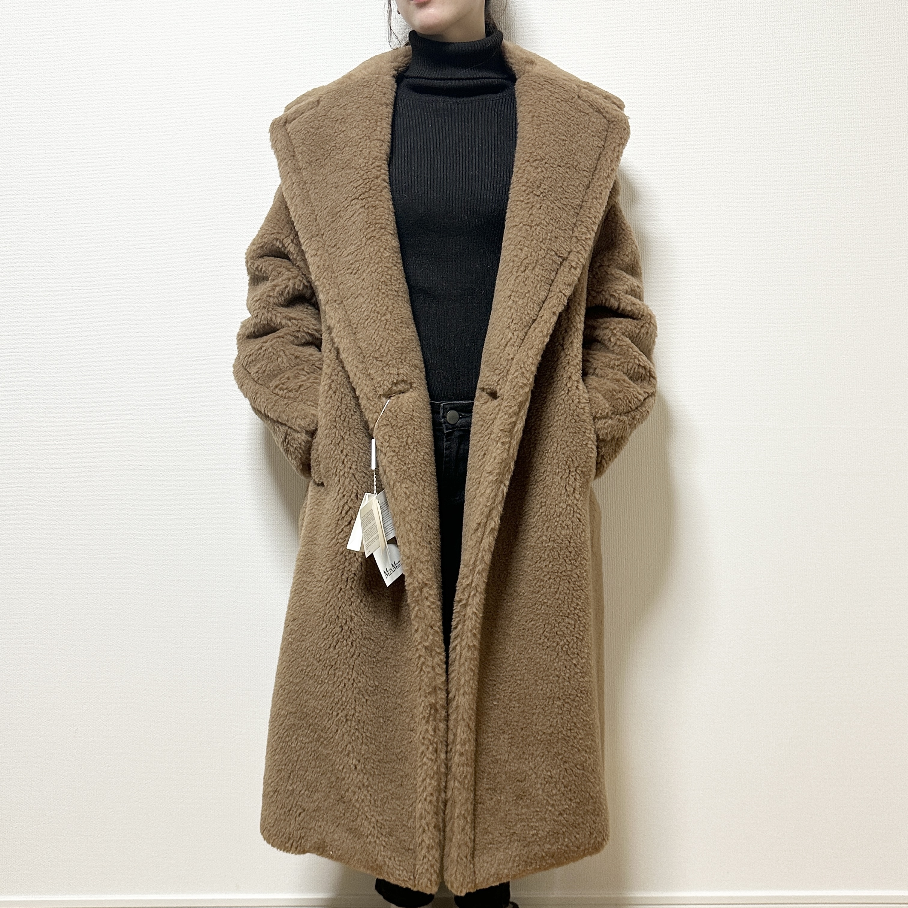 関税送料込★MAX MARA*TEDDY BEAR テディベア アイコン コート