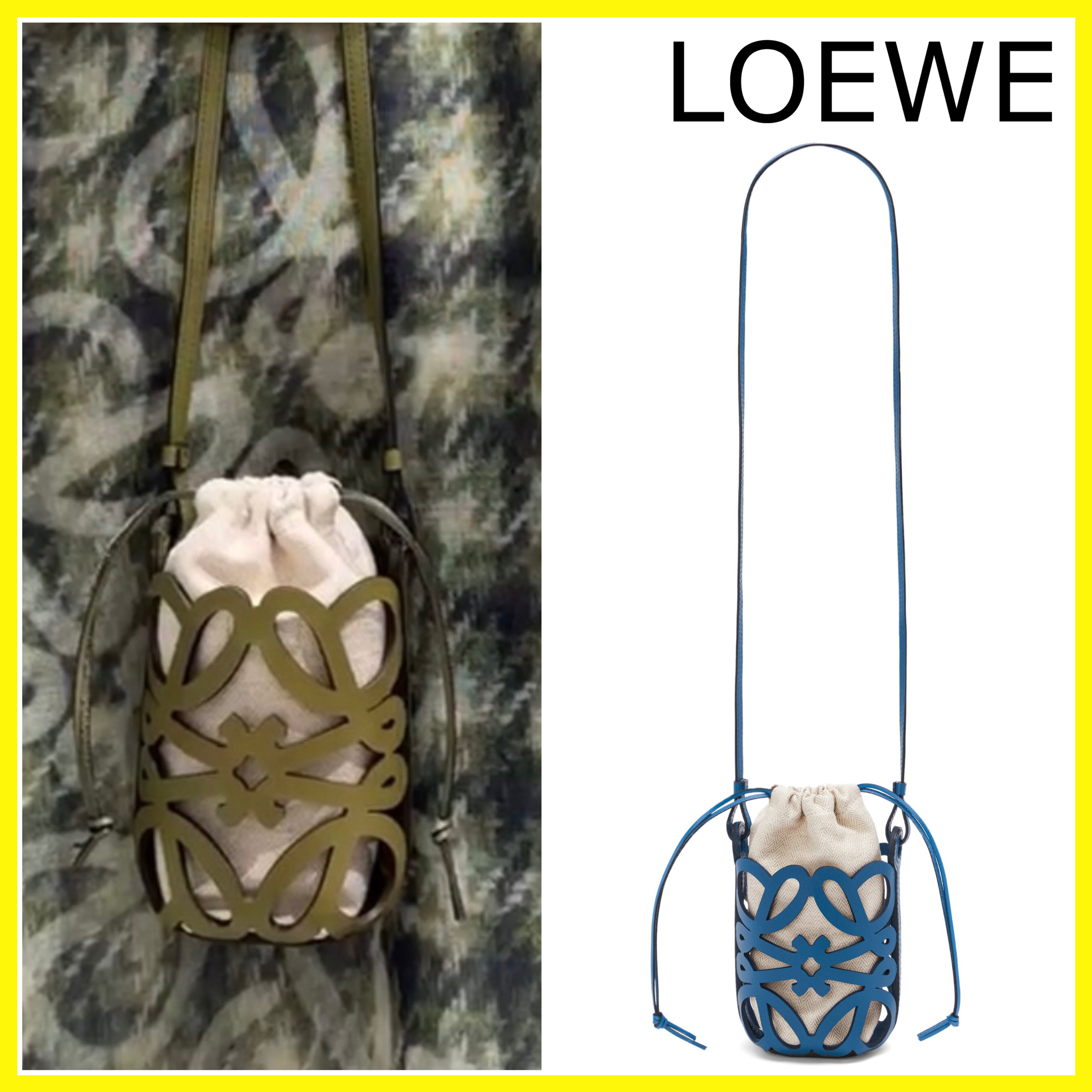 【注目アイテム★】*LOEWE* アナグラム カットアウト ポケット