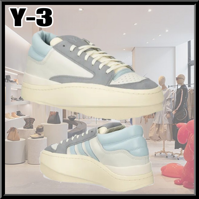 Y-3 ワイスリー アディダス Centennial スエードスニーカー 厚底