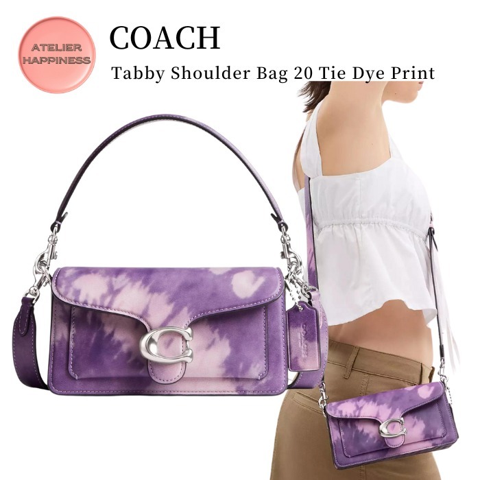 【COACH】タビー ショルダー バッグ 20・タイ ダイ プリント