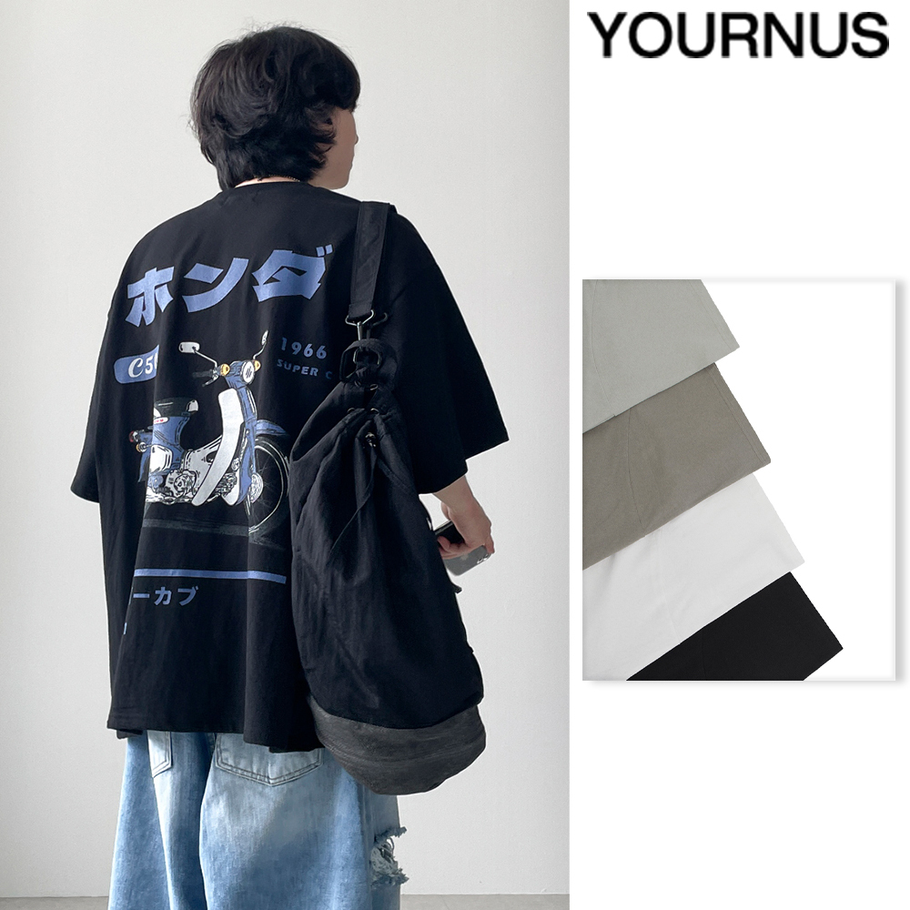 【YOURNUS】Super Cub Dumble Half Sleeve