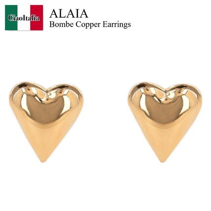 ALAIA アライア ル・クール ピアス ALAÏA SILVER LE CŒUR MINI TORN EARRINGS |ALAÏA US