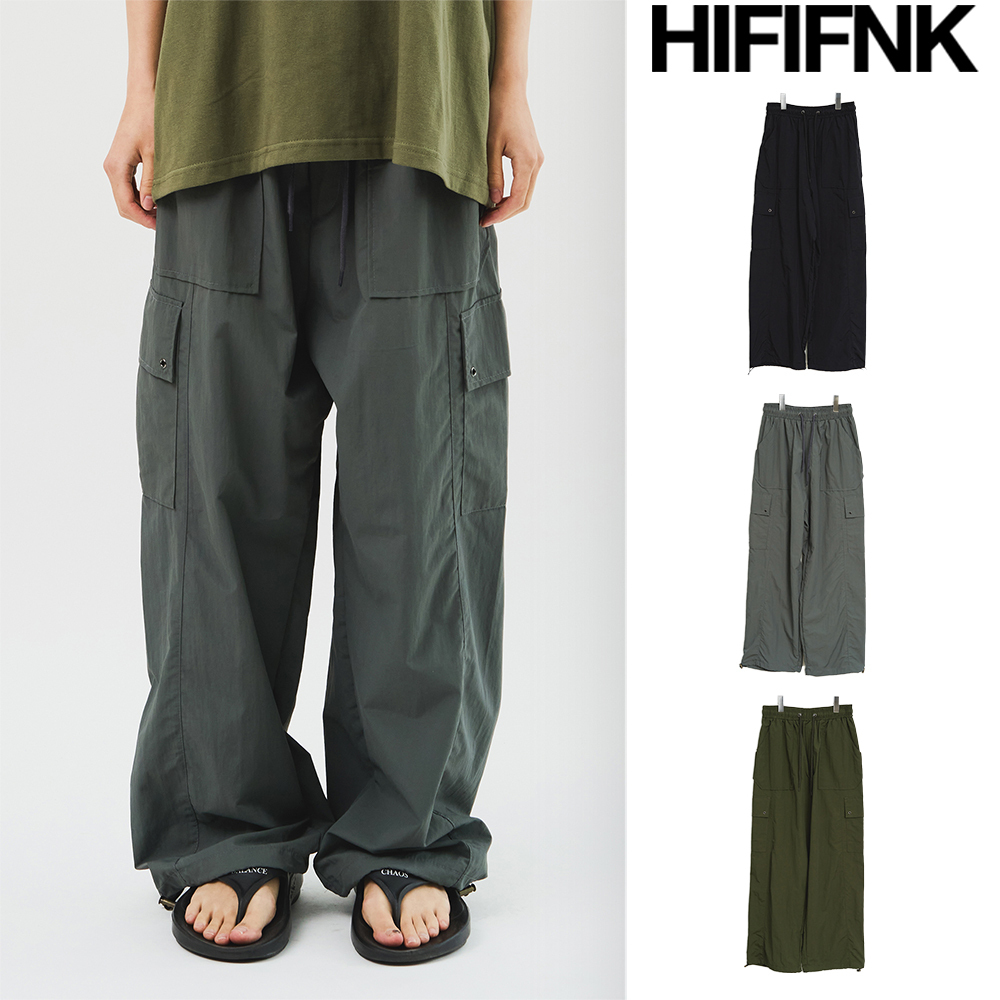 【HI FI FNK】Eyelet Cargo Pants