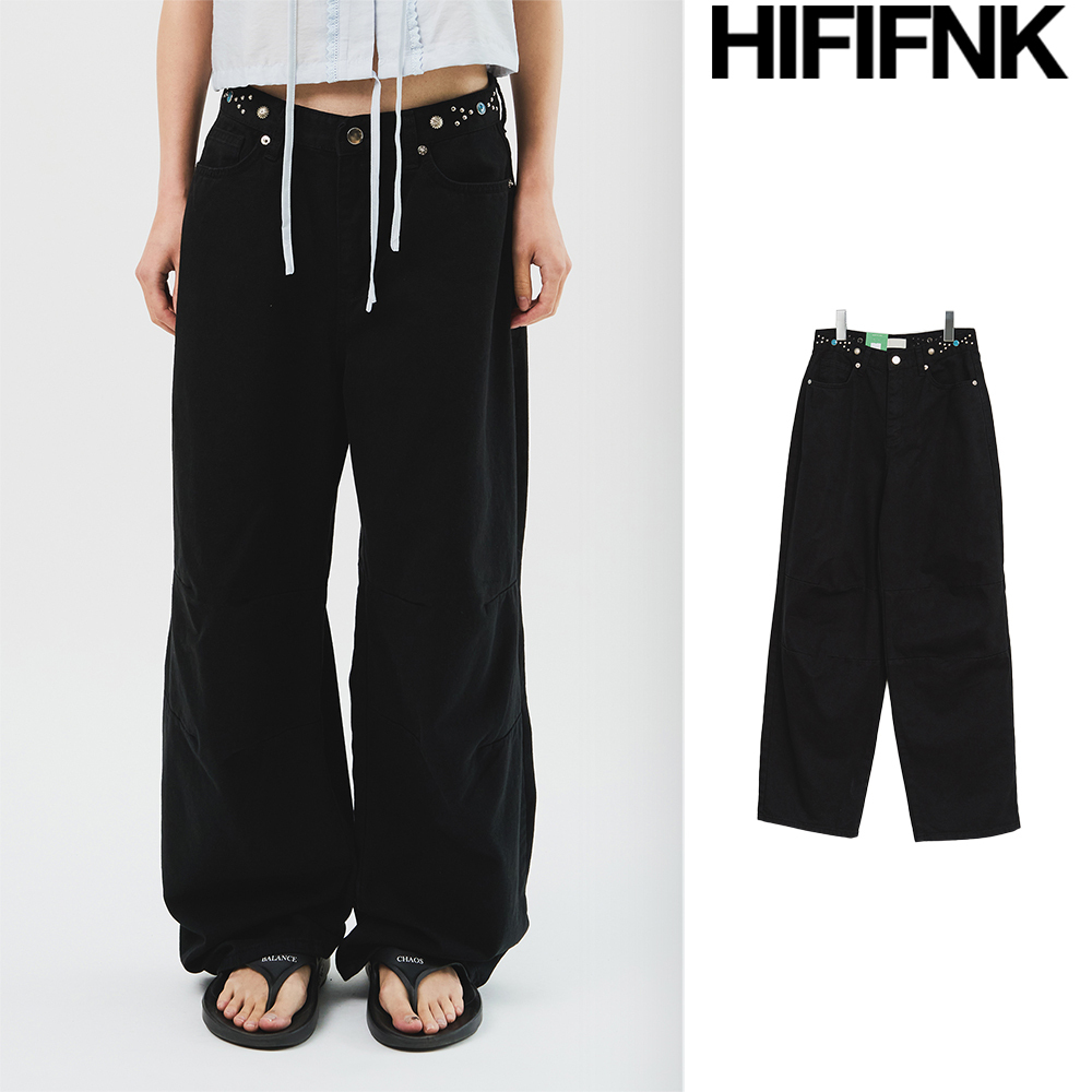 【HI FI FNK】(W) Bohemian Wide Pants