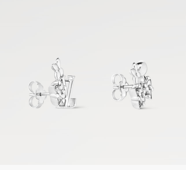 高級感溢れるシルバー】LOUIS VUITTON☆ルルグラム ピアス