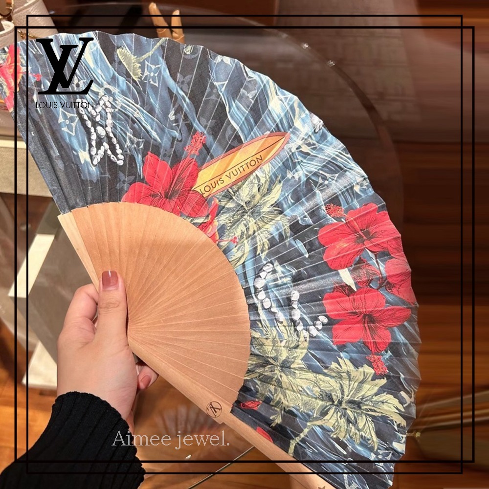 ＊プレゼントにも＊【Louis Vuitton】扇子 ファン・サーフィン